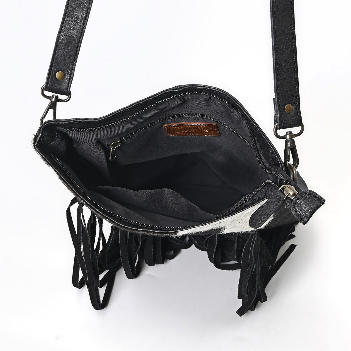 Texas Longhorn Fringe Bag