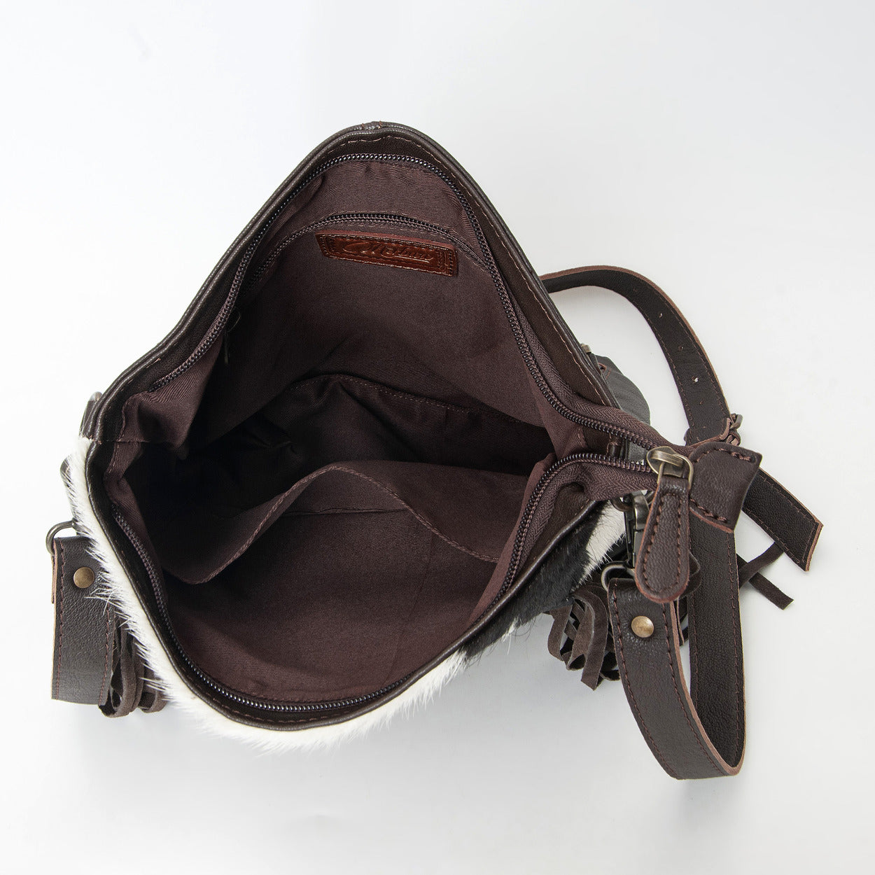 Texas Longhorn Fringe Bag