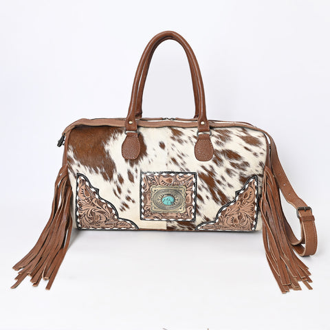 TAN Azetic Concho Duffle
