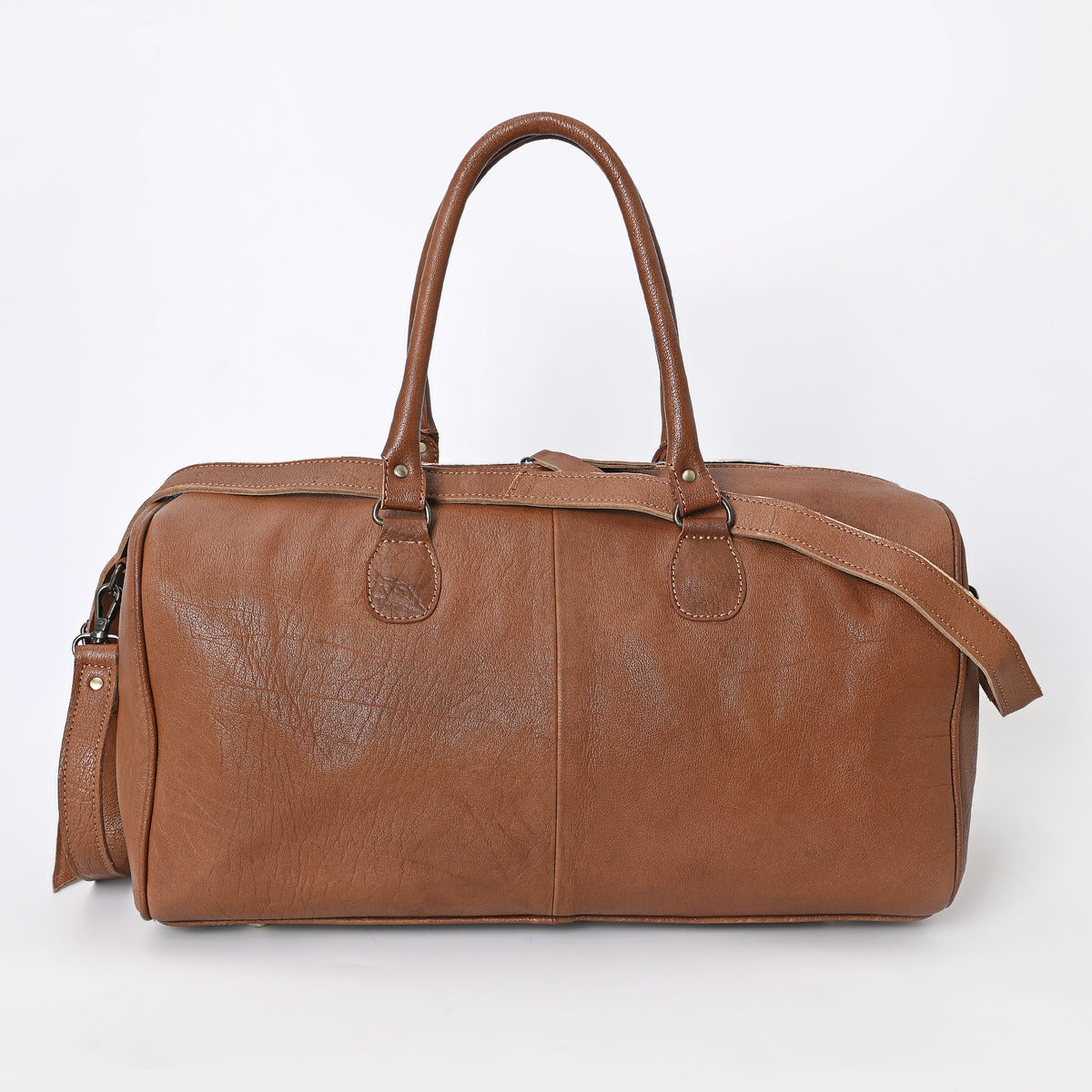 TAN Azetic Concho Duffle