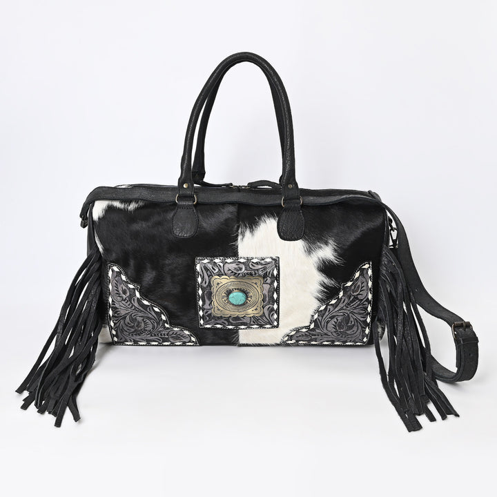 Black Azetic Concho Duffle