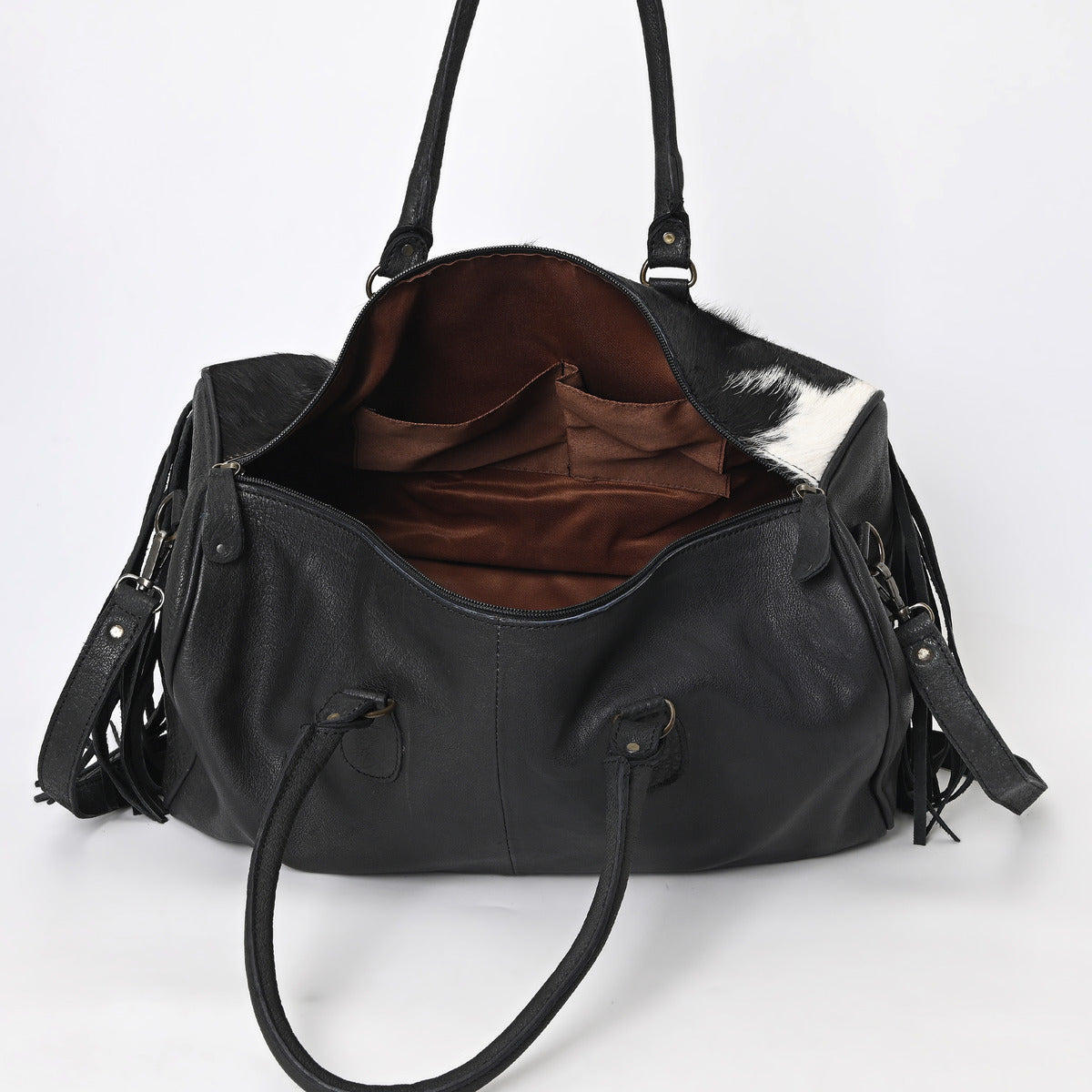 Black Azetic Concho Duffle