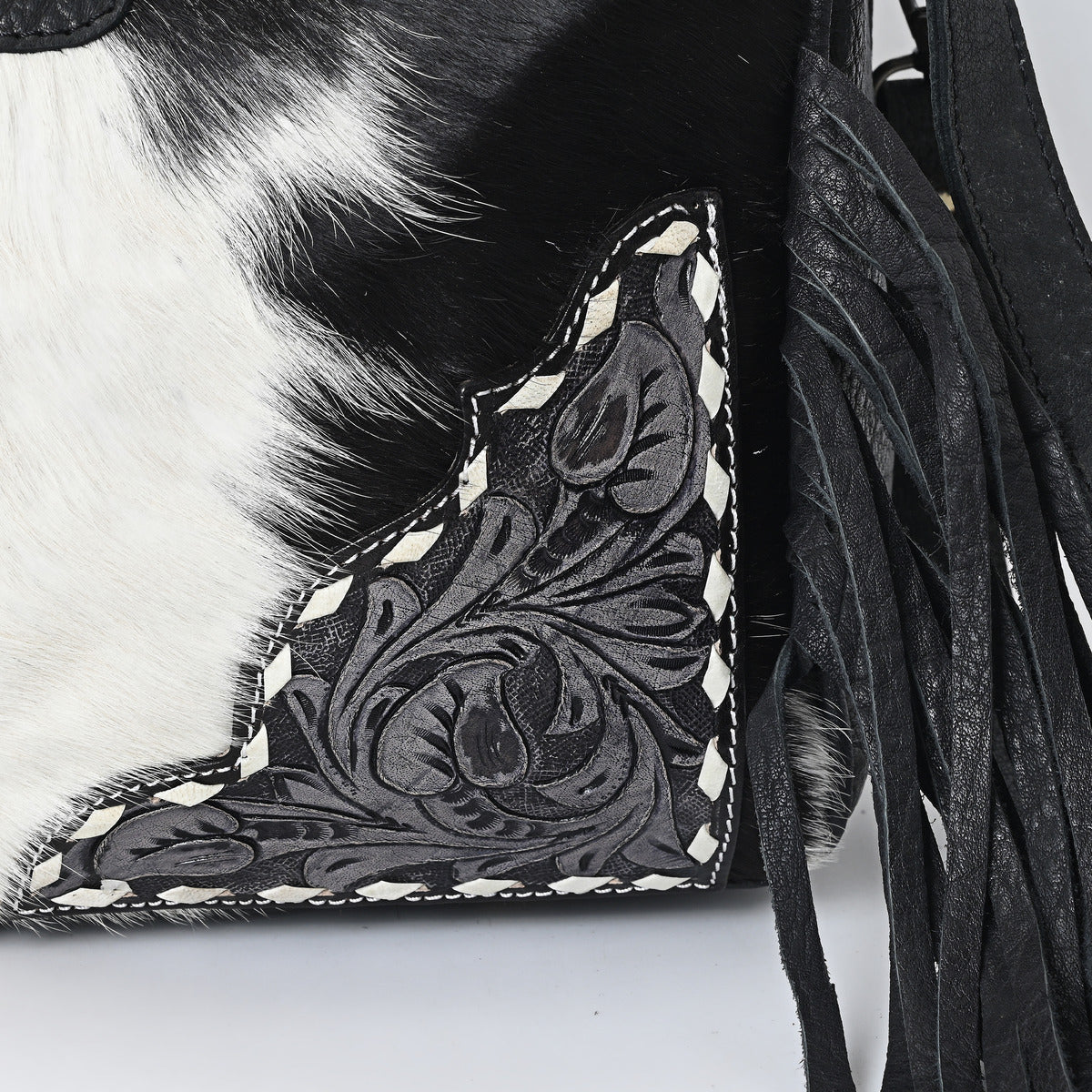 Black Azetic Concho Duffle