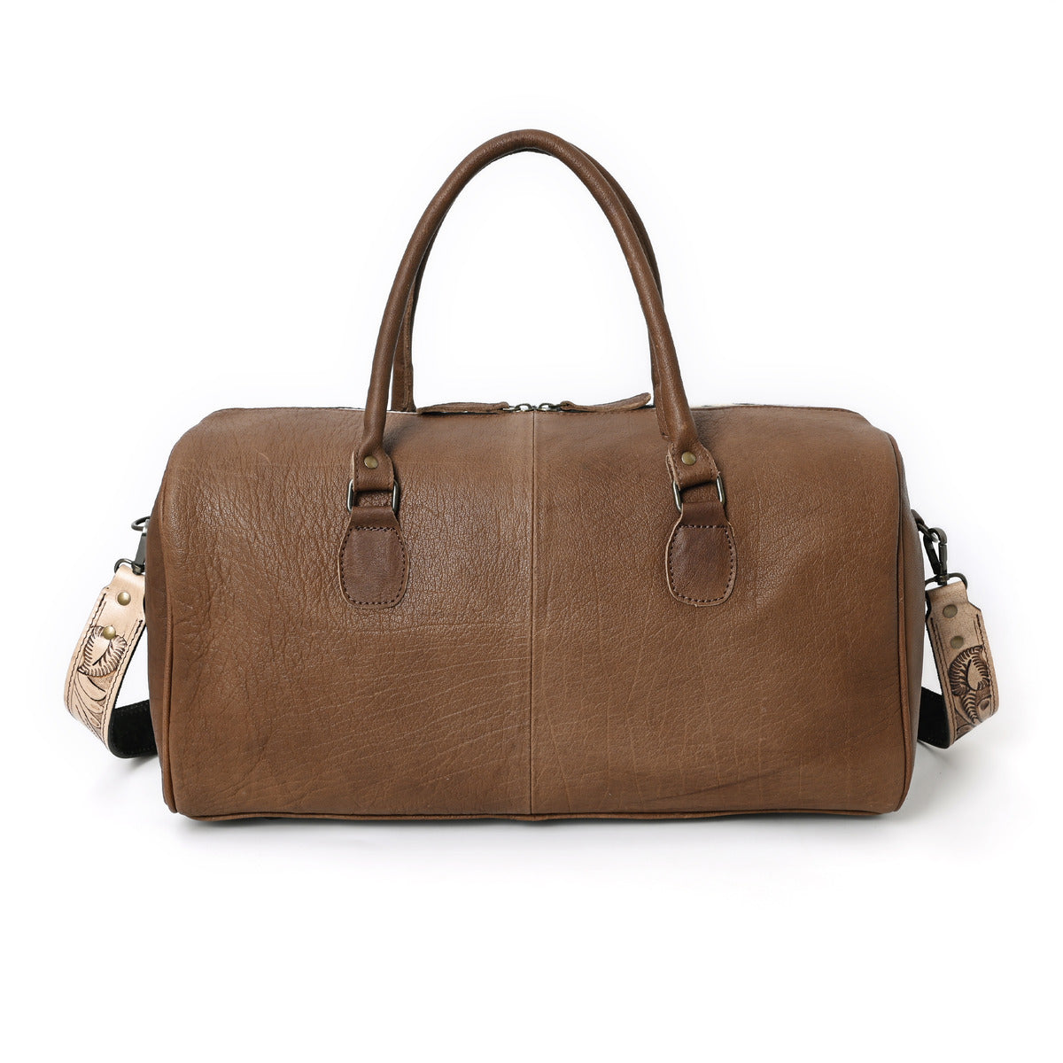 Brown Azetic Concho Duffle