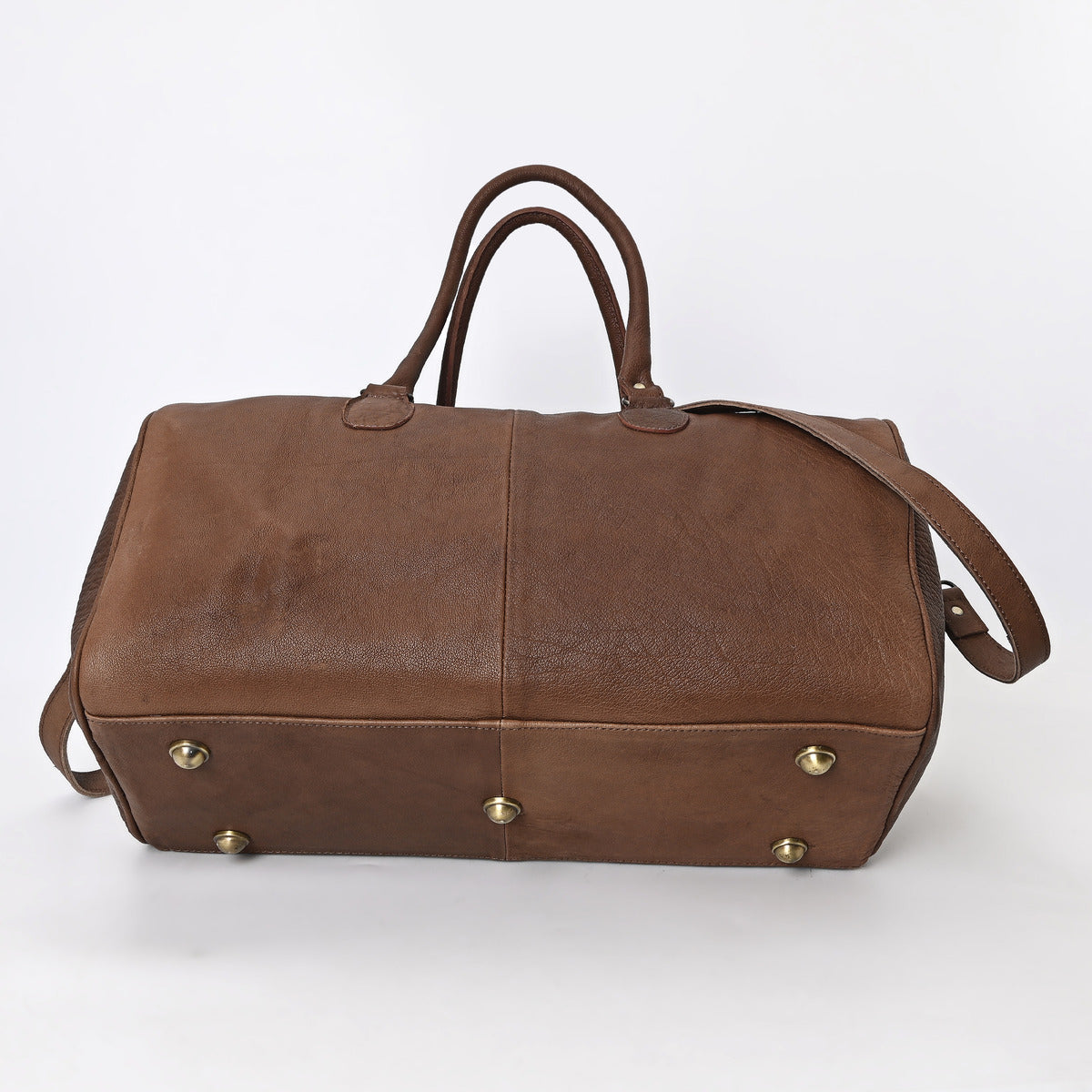 Light Brown Azetic Concho Duffle