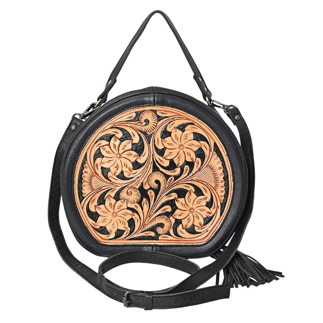 Art Decor Round Bag
