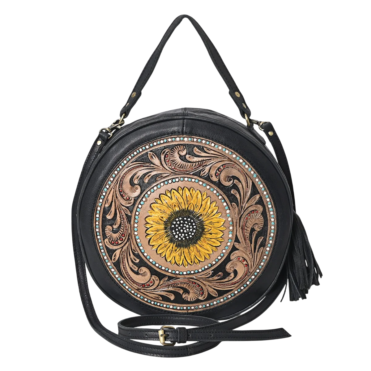 Exotic Décor Round Bag