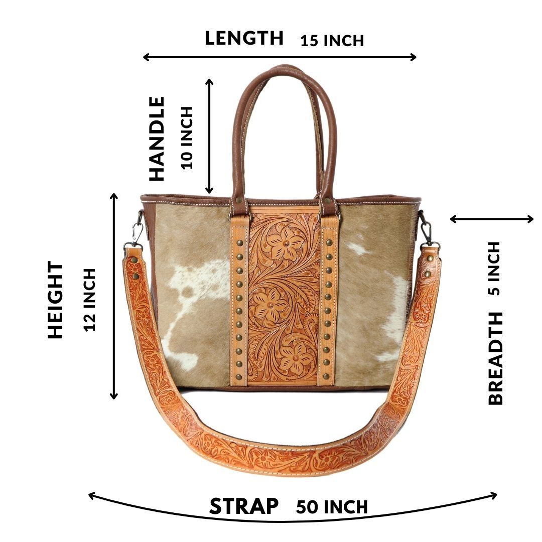 Conmarx Tooled H/on Tote Bag