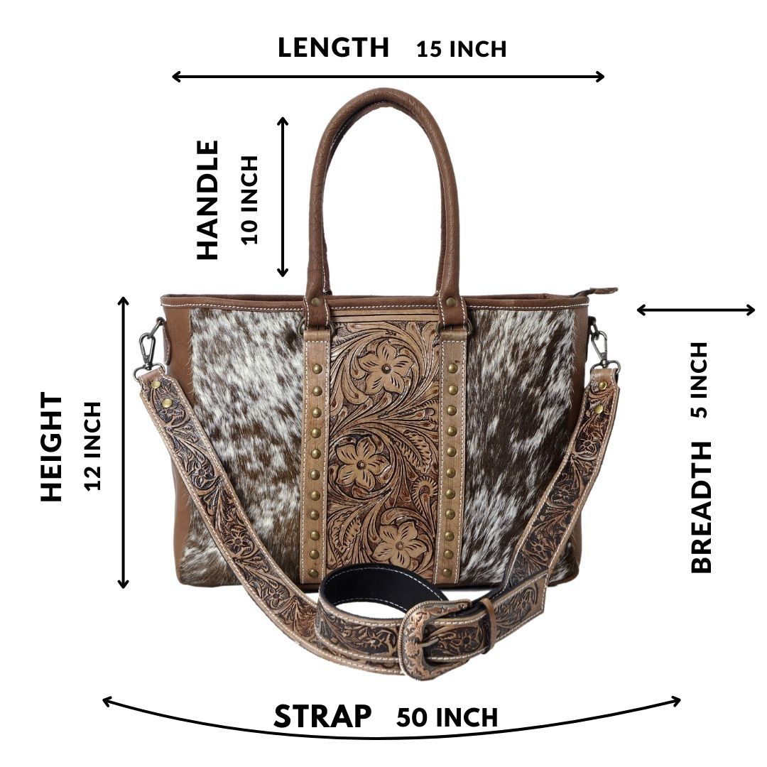 Conmarx Tooled H/on Tote Bag