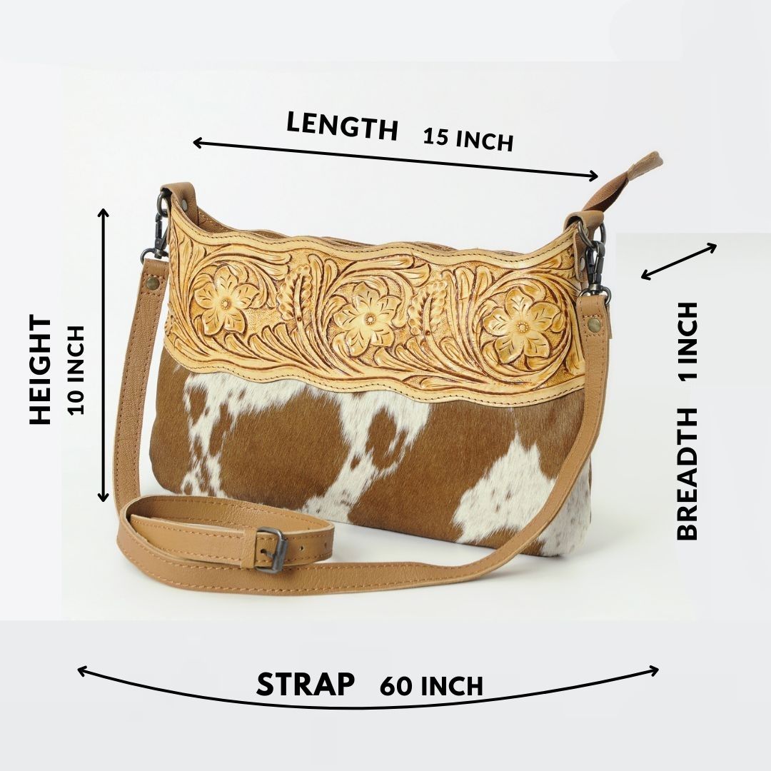 Blooming Flower Crossbody Bag