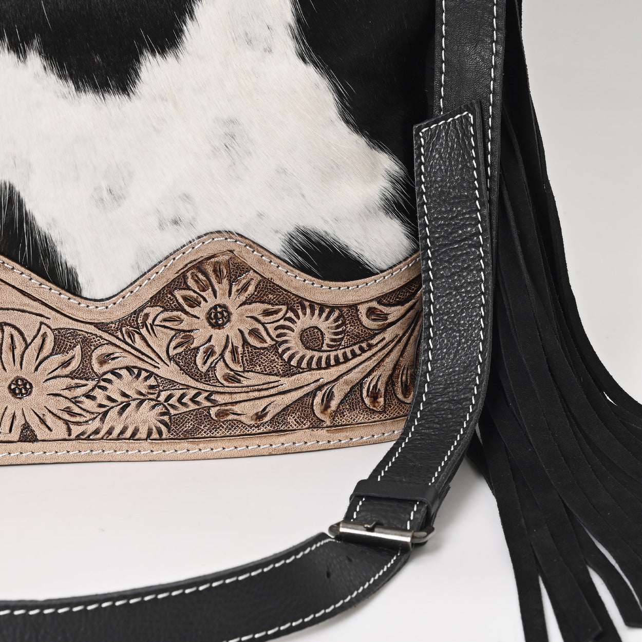 Jenesa Tooled Crossbody Bag