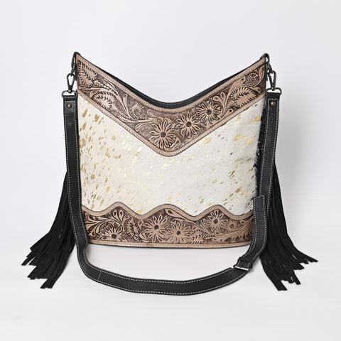 Jenesa Tooled Crossbody Bag