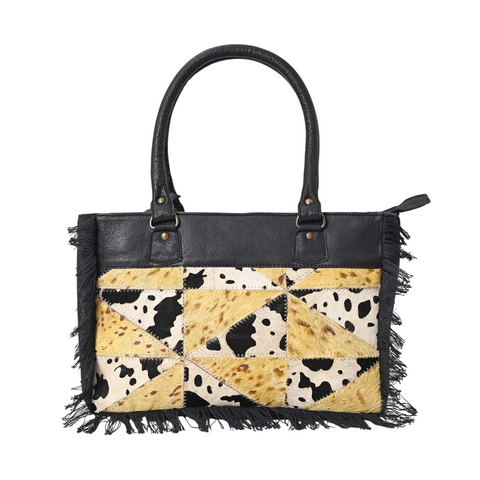 Yellow Palm Small Weekender