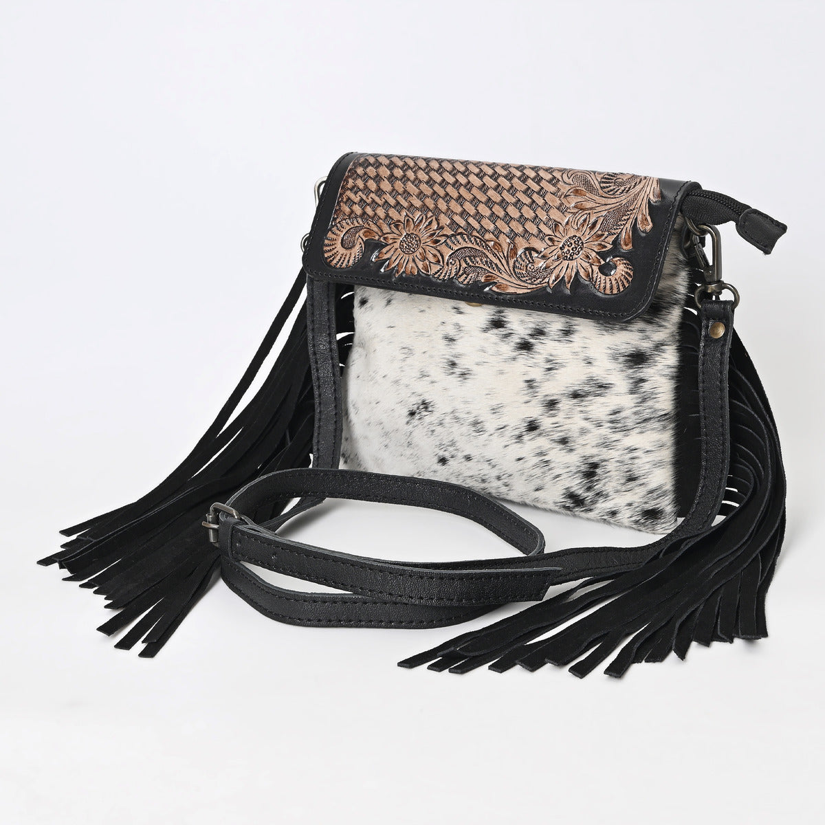 Flower Basket Small Crossbody Bag