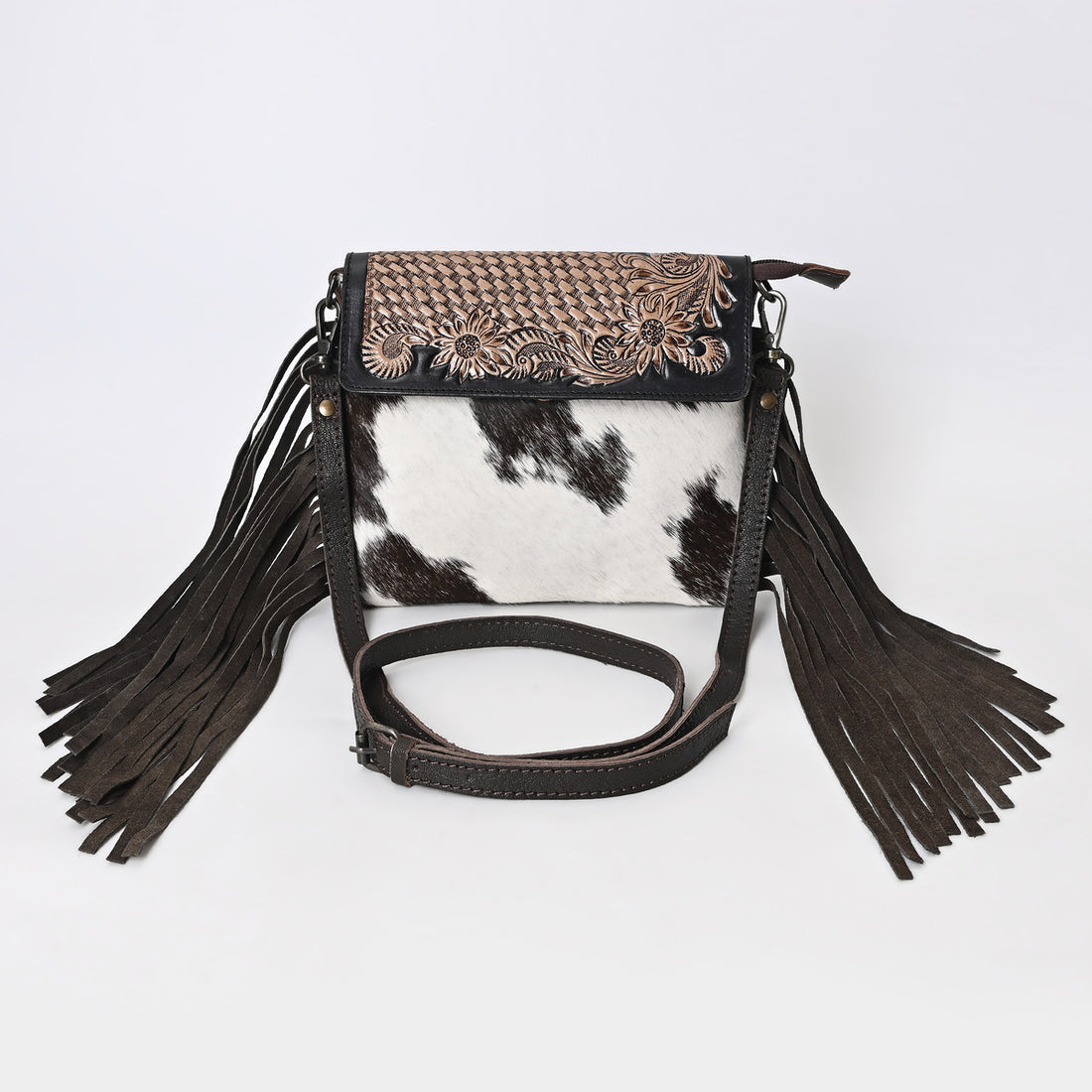 Flower Basket Crossbody Bag