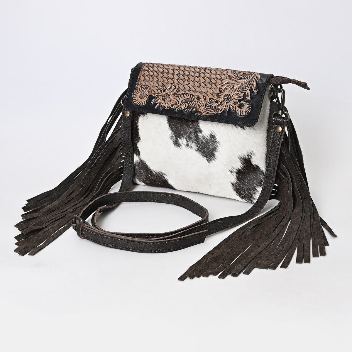 Flower Basket Crossbody Bag