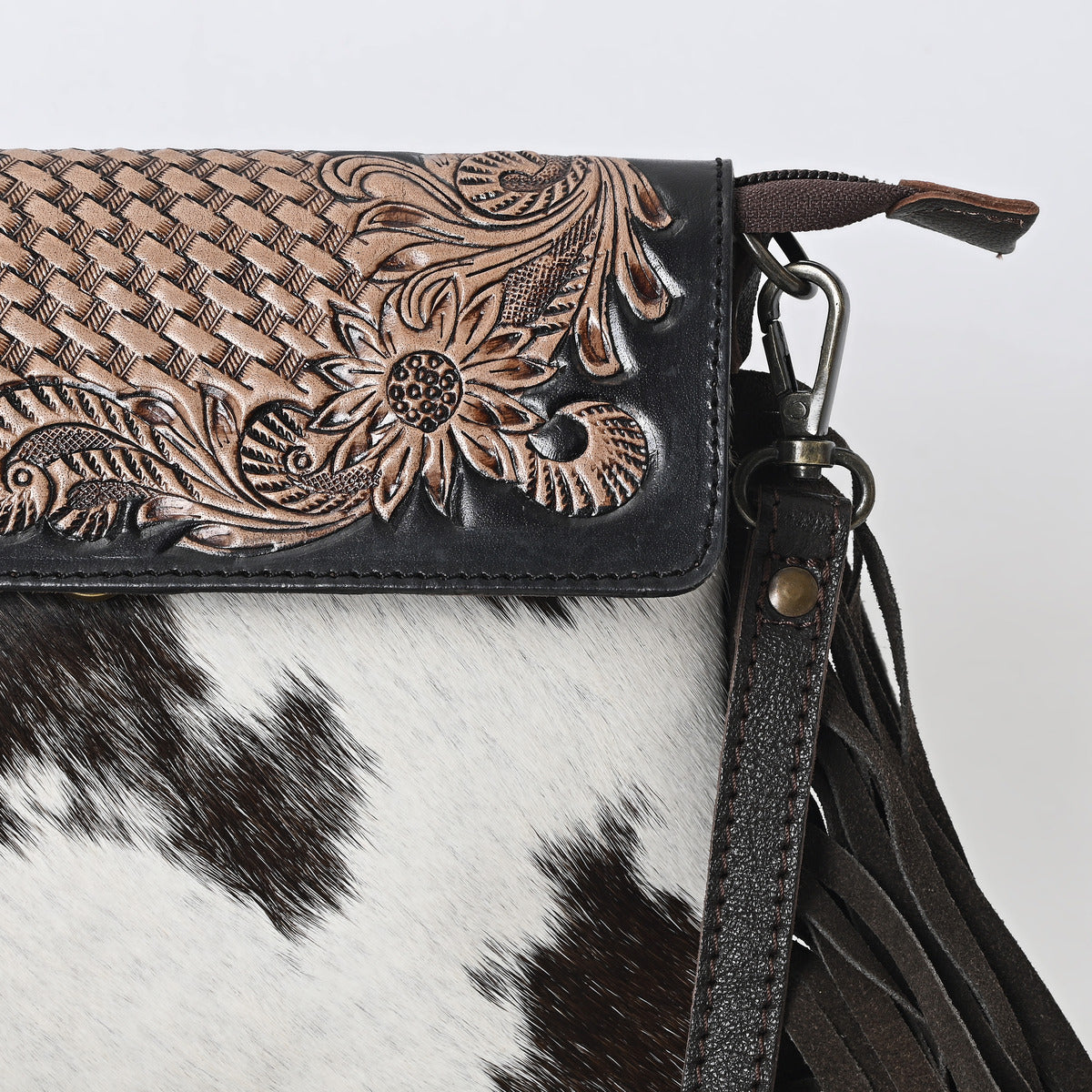 Flower Basket Crossbody Bag