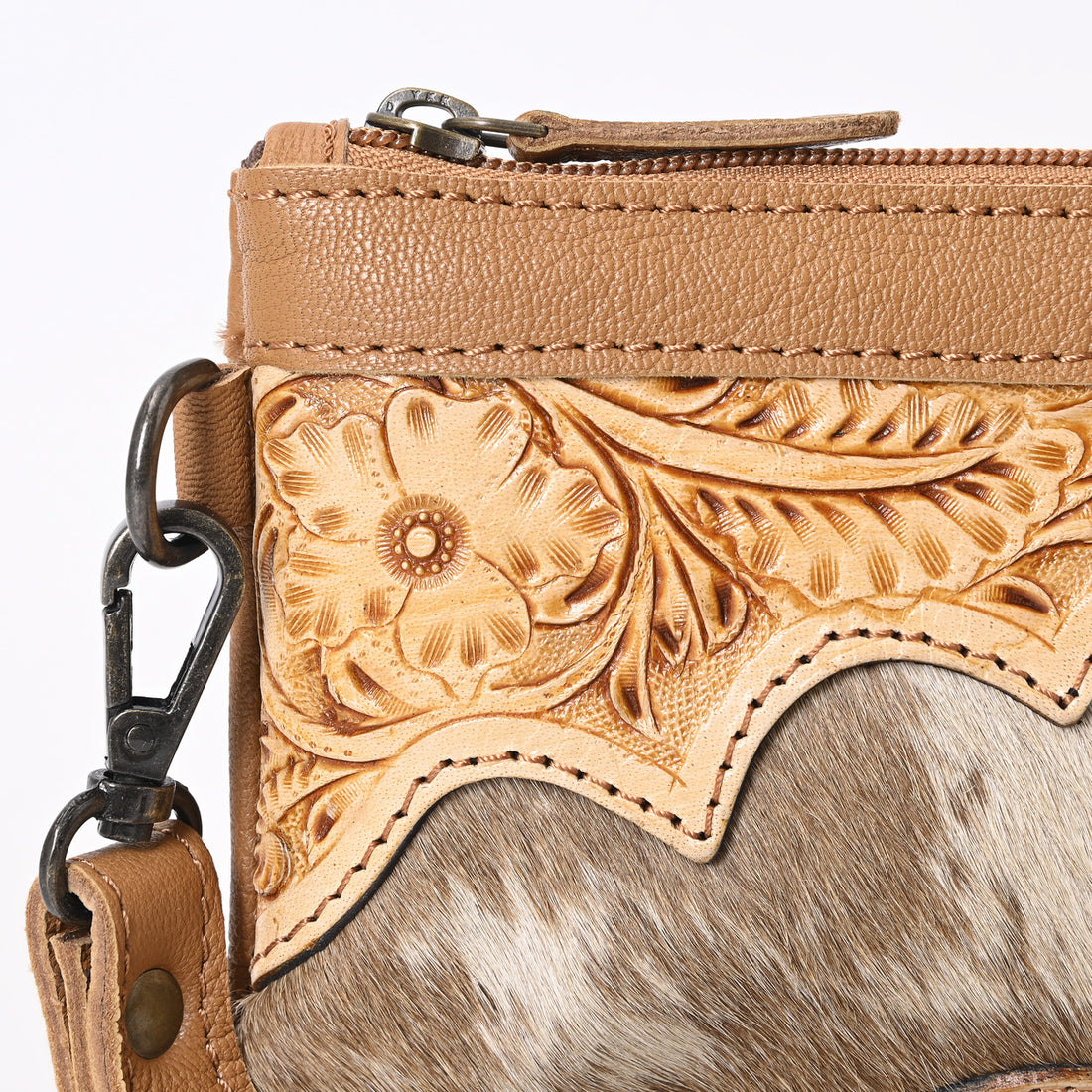 Linda Carved Clutch