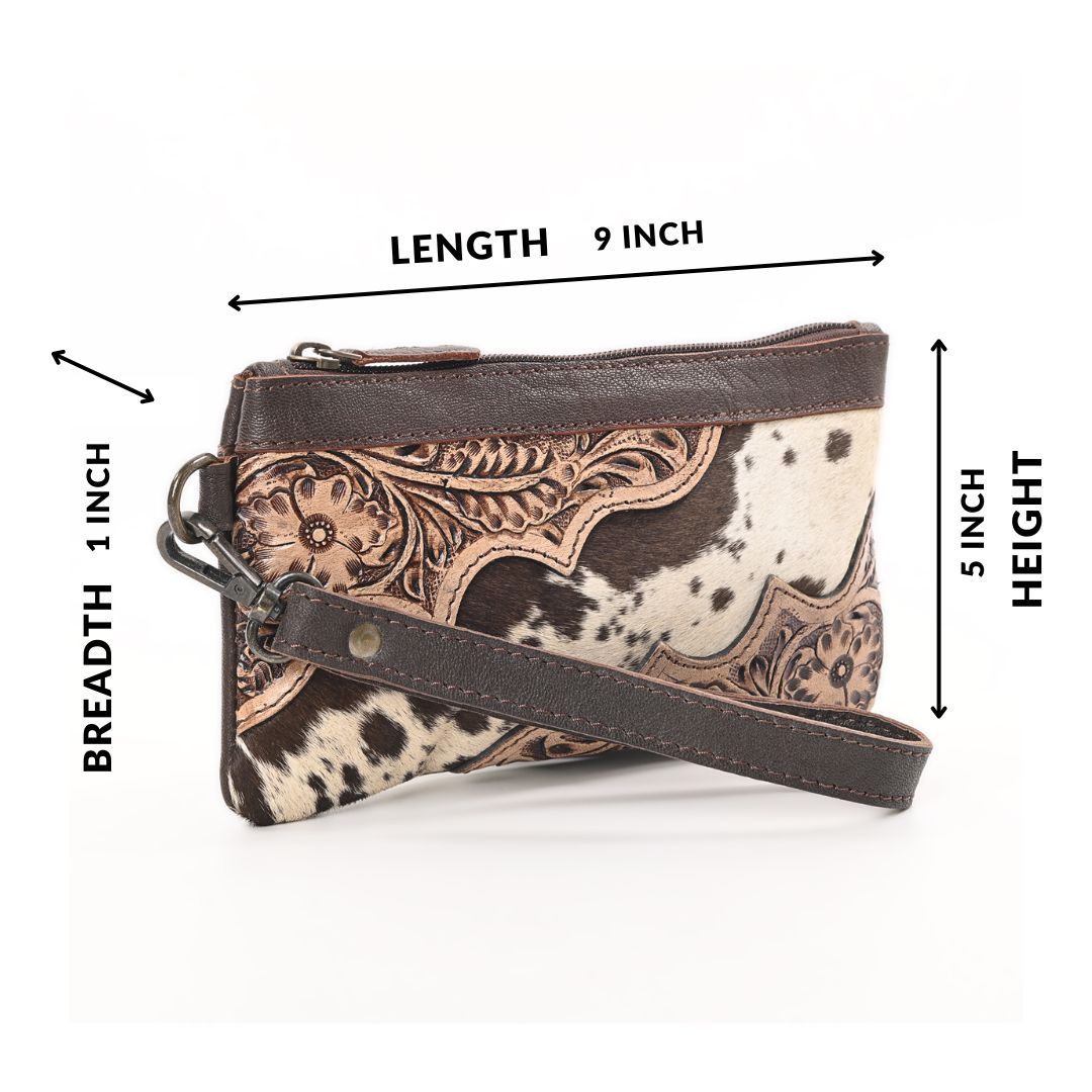 Linda Carved Clutch