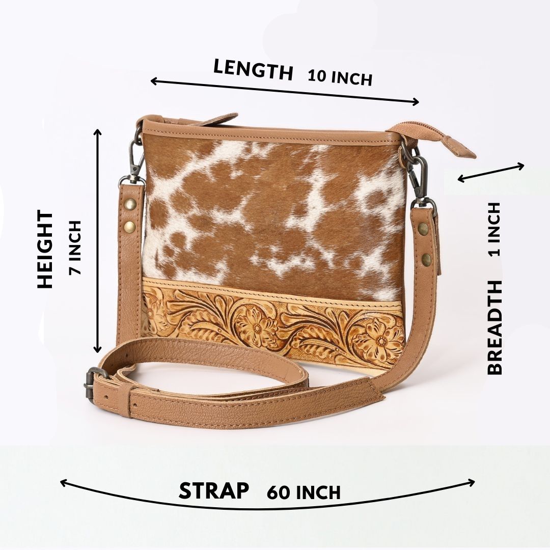 CRIMISON TOOLED SMALL SIDEBAG