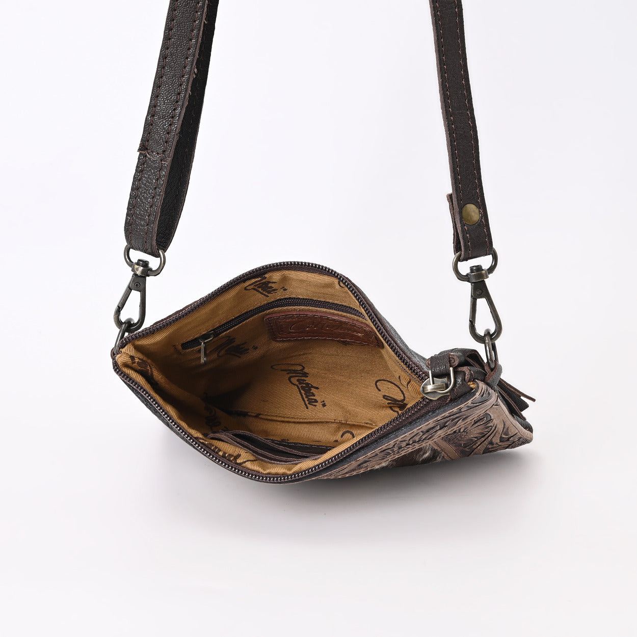 L Tooled Clara Side Bag