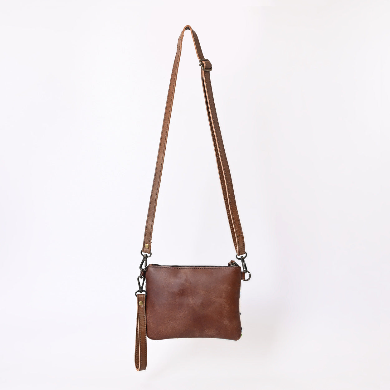 L Tooled Clara Side Bag