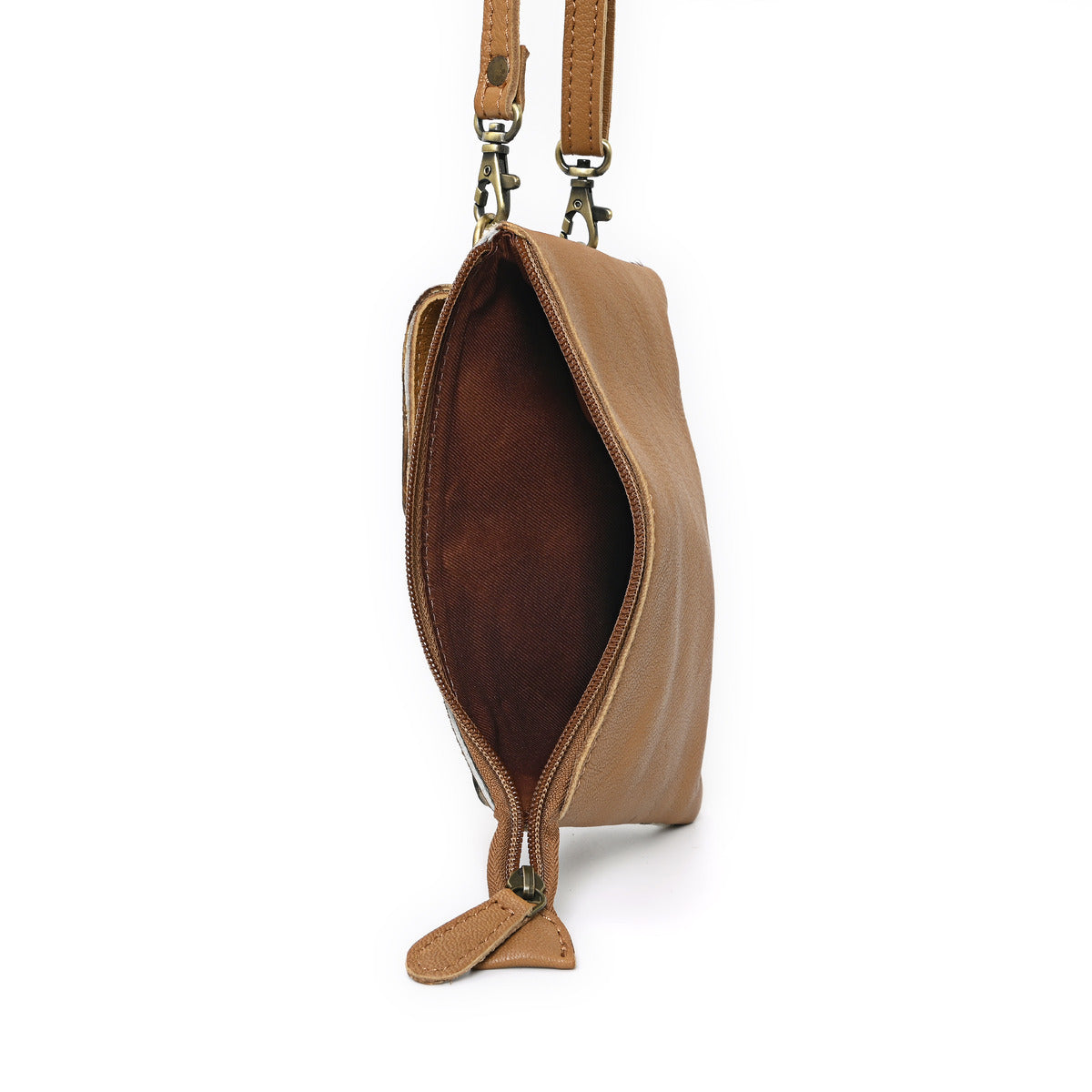 Oscar Handtooled Crossbody Mobile Bag