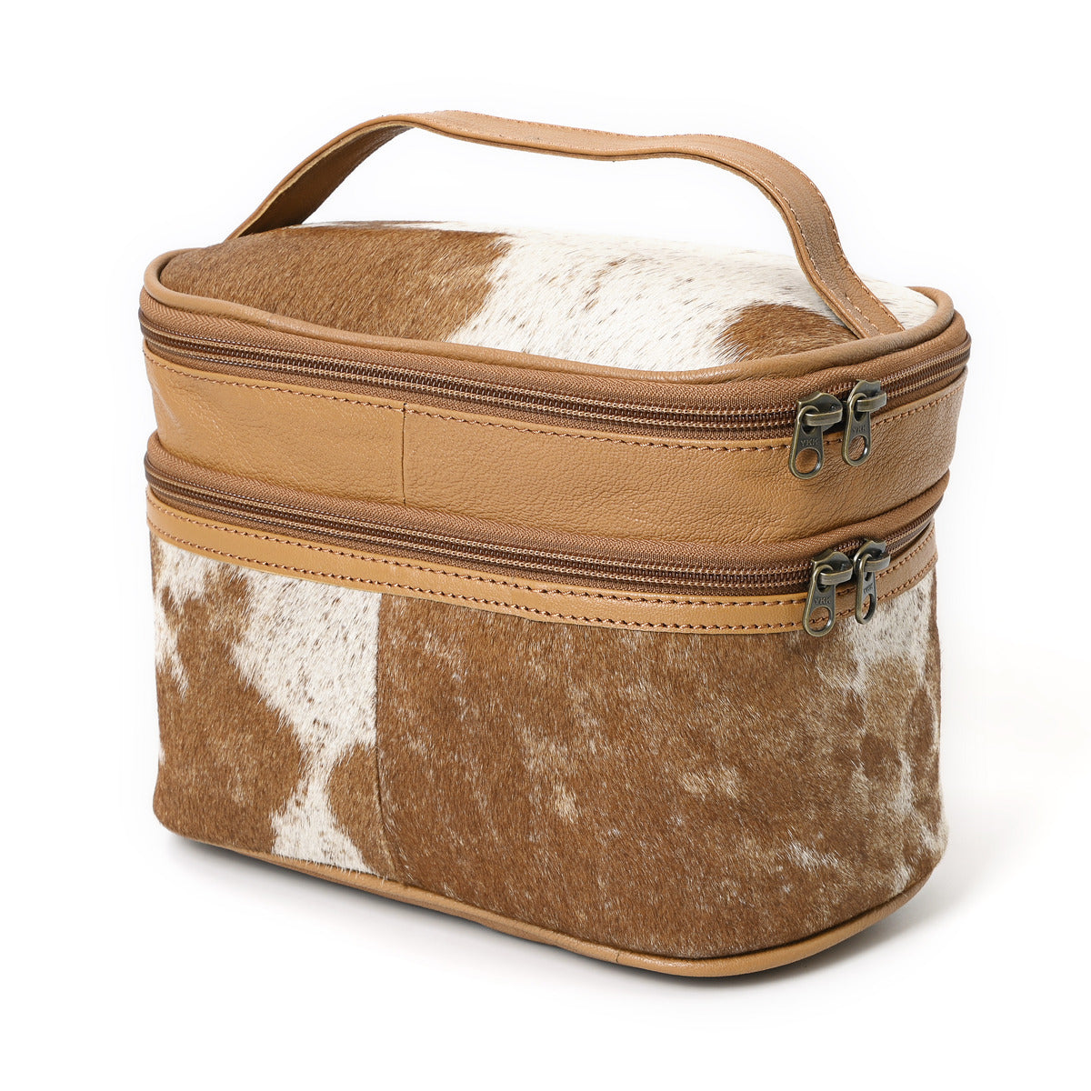 Jolly Cowhide Makeup Bag