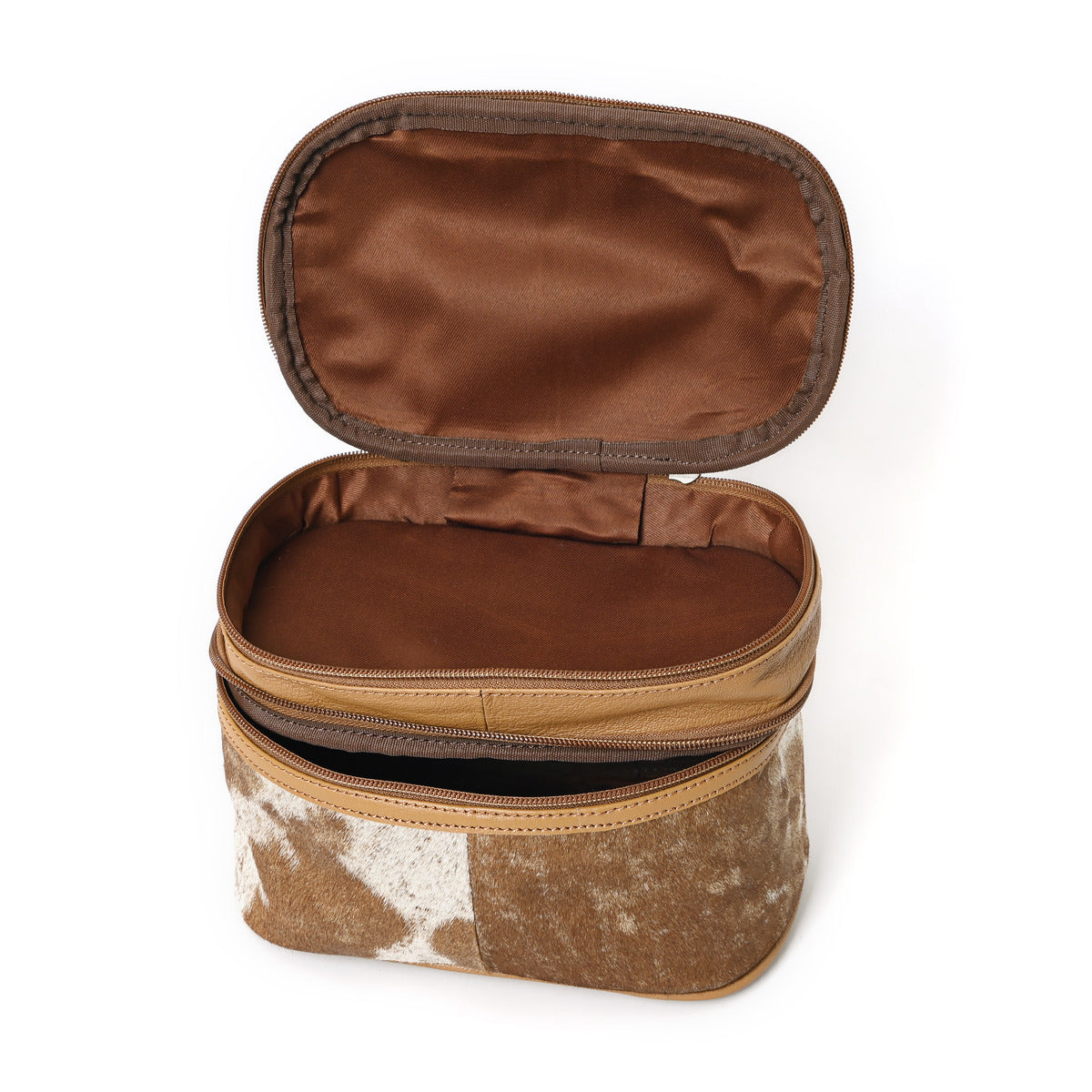 Jolly Cowhide Makeup Bag