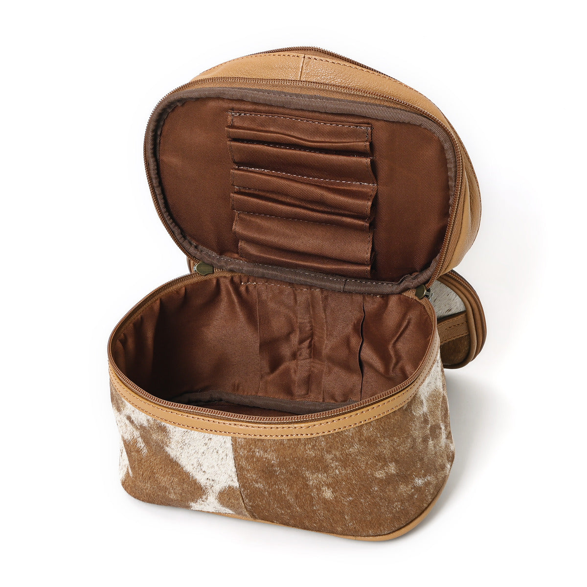 Jolly Cowhide Makeup Bag