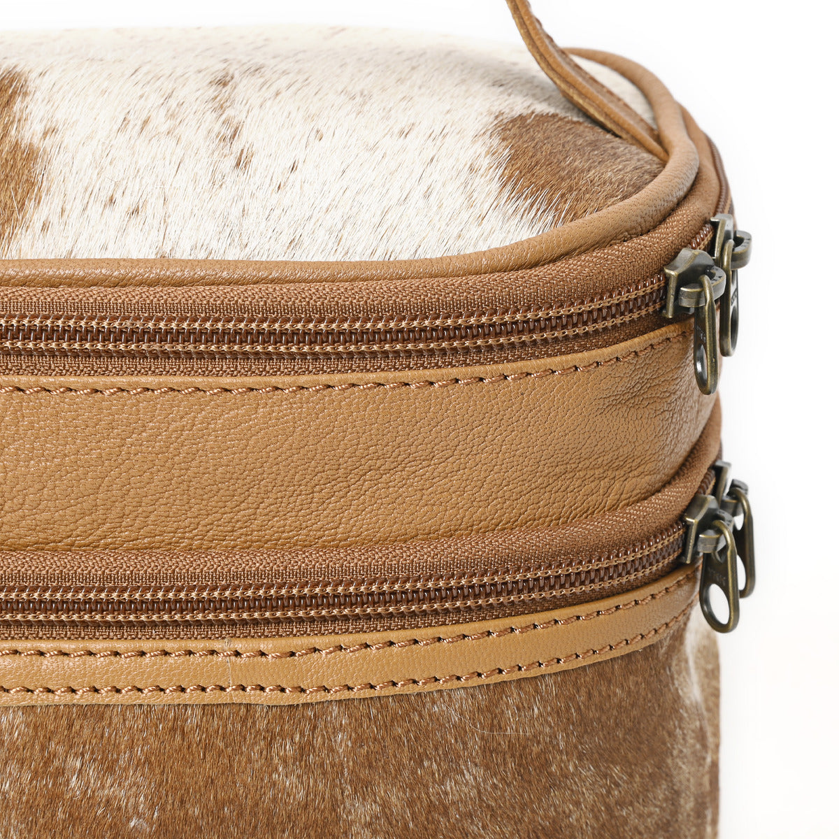 Jolly Cowhide Makeup Bag