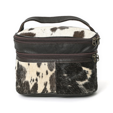 Jolly Cowhide Makeup Bag