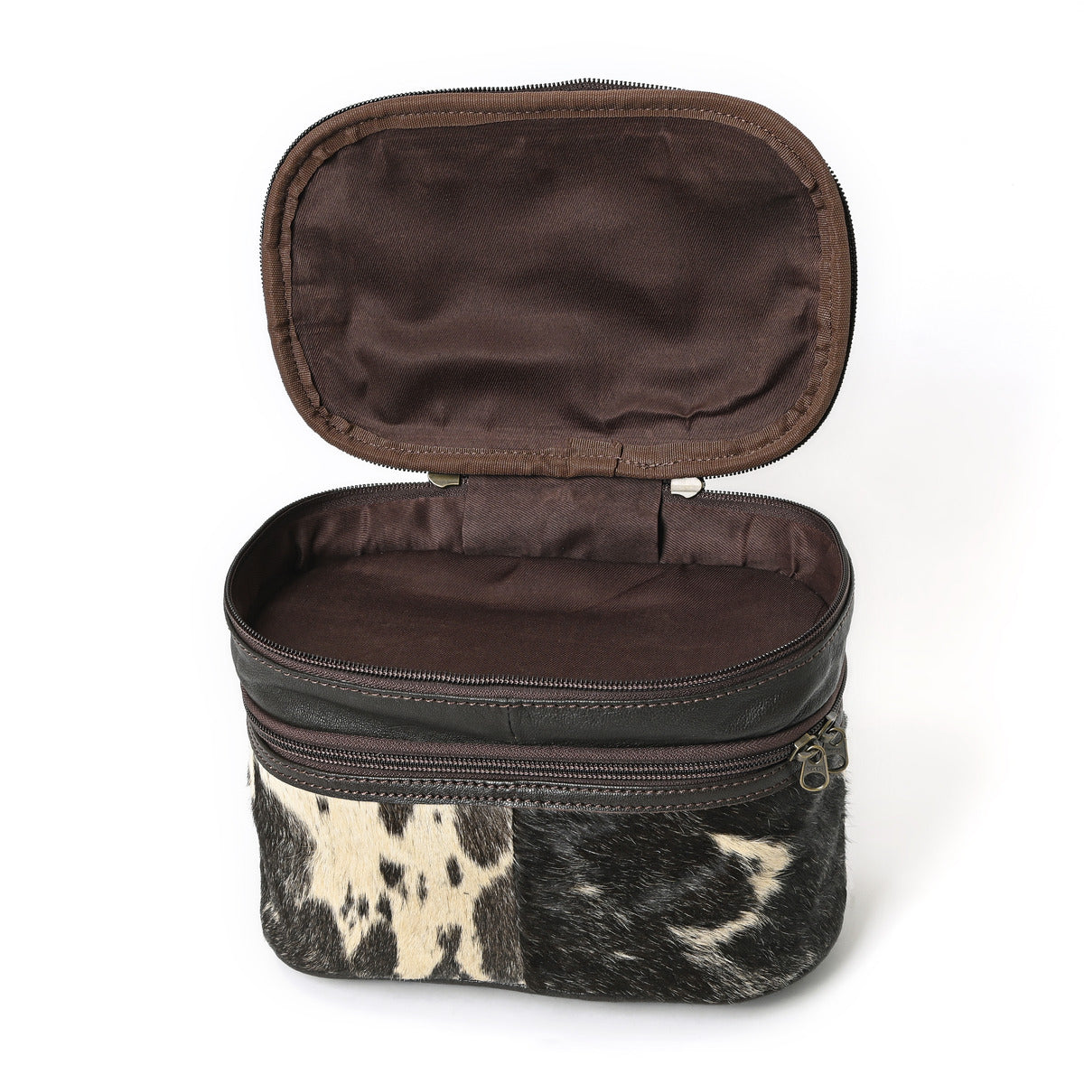 Jolly Cowhide Makeup Bag