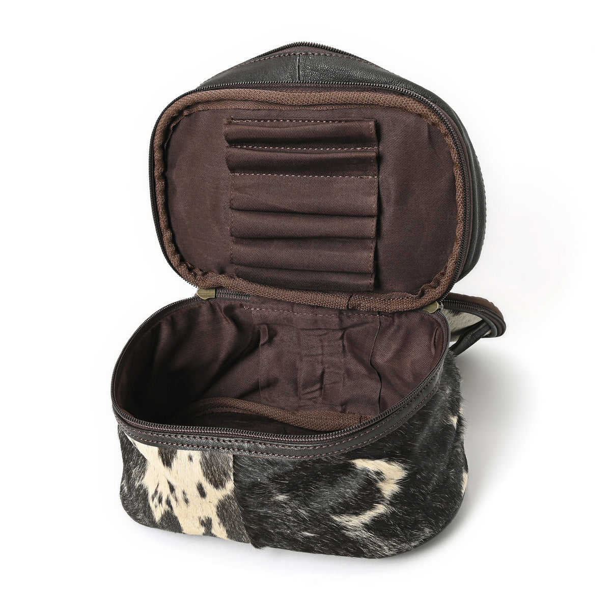 Jolly Cowhide Makeup Bag