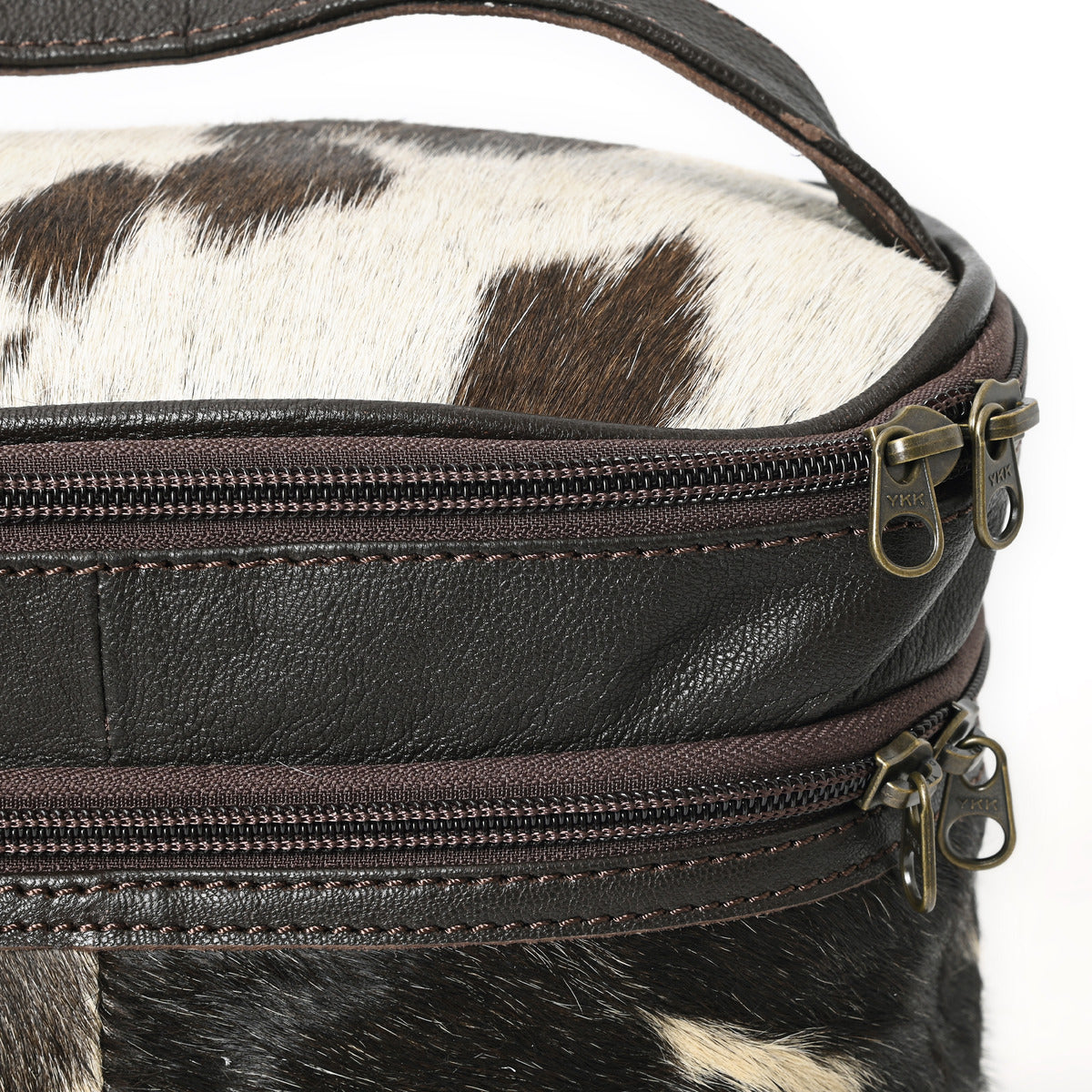 Jolly Cowhide Makeup Bag