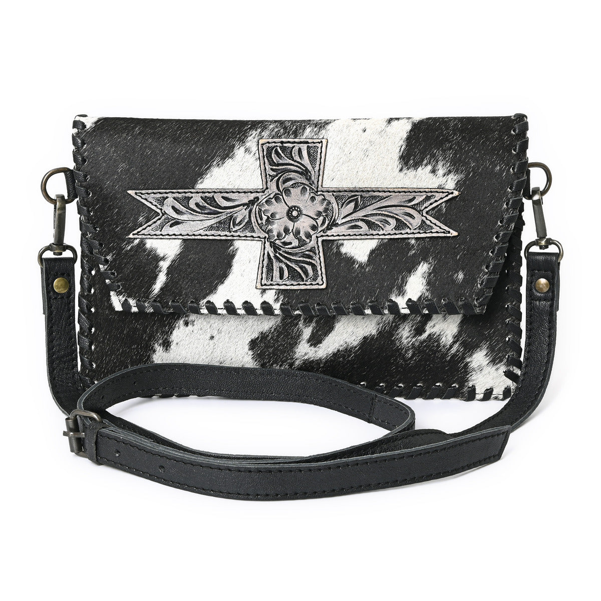 Melody Handtooled Mini Crossbody Bag