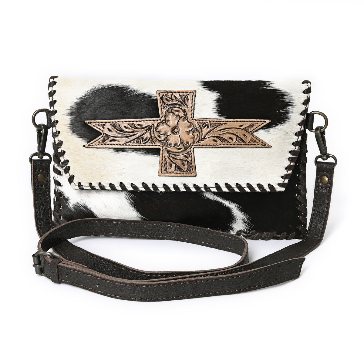 Melody Handtooled Mini Crossbody Bag