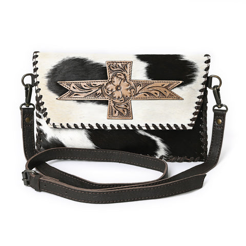 Melody Handtooled Mini Crossbody Bag