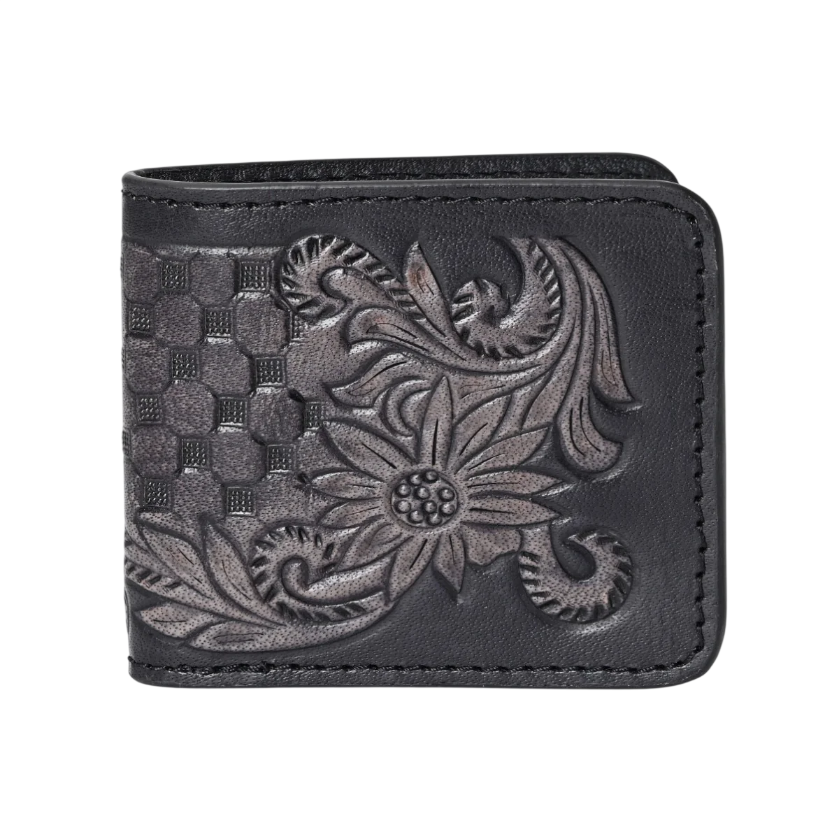 Lovesome Handtooled Hipster Wallet