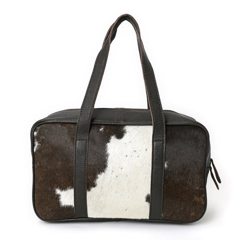 Azara Mini Duffle Bag – Cowhide Leather Travel Bag