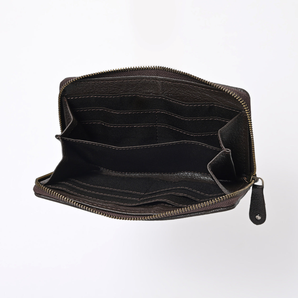 Turquoise Vino Cowhide Clutch