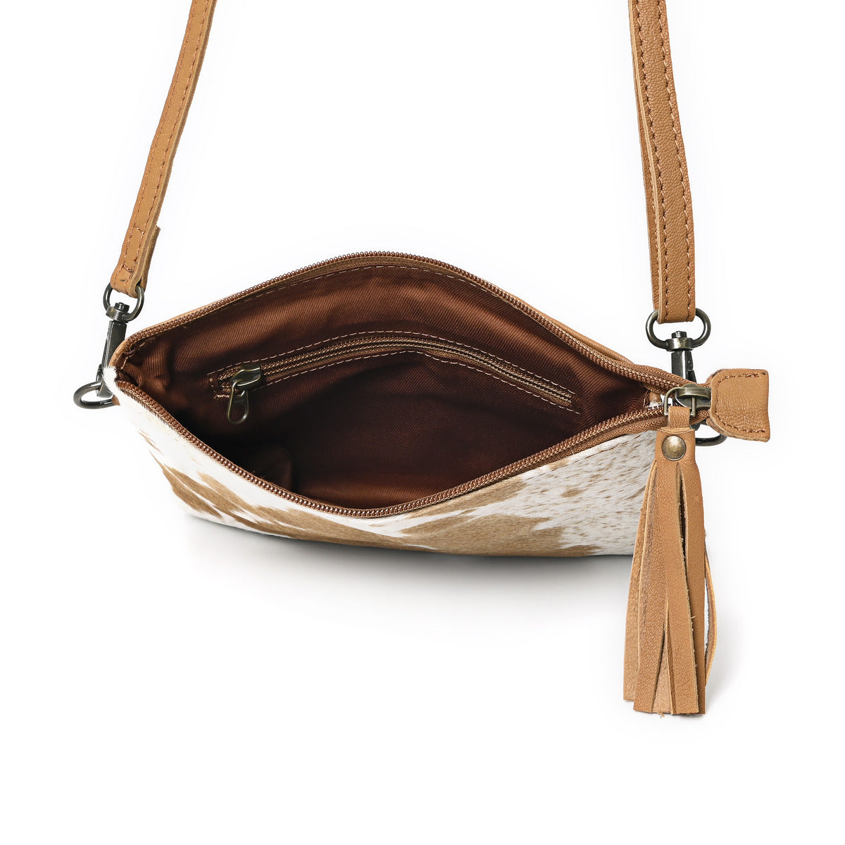 Ruby Cowhide Mini Cross Body Bag