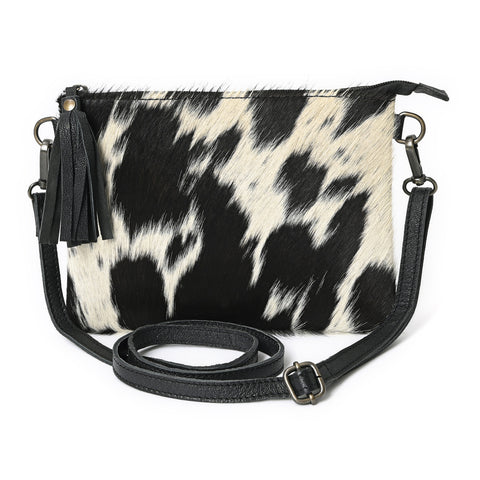 Ruby Cowhide Mini Crossbody Bag – Handcrafted Leather