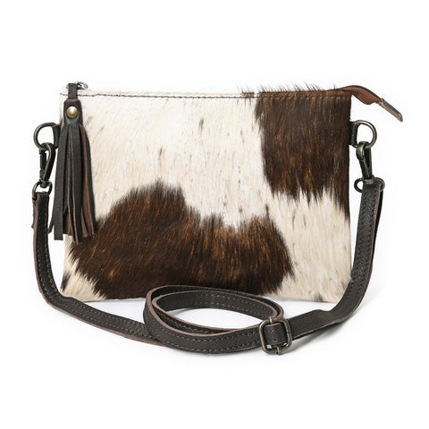 Ruby Cowhide Mini Crossbody Bag – Handcrafted Leather