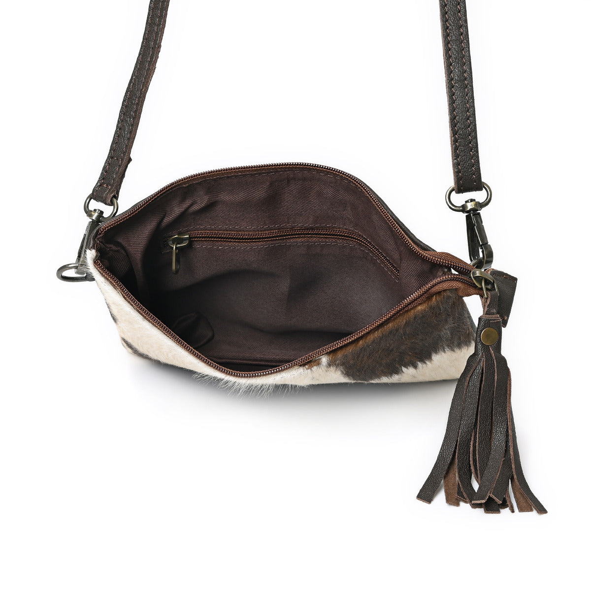 Ruby Cowhide Mini Cross Body Bag