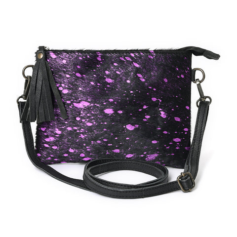 Ruby Cowhide Mini Crossbody Bag – Handcrafted Leather