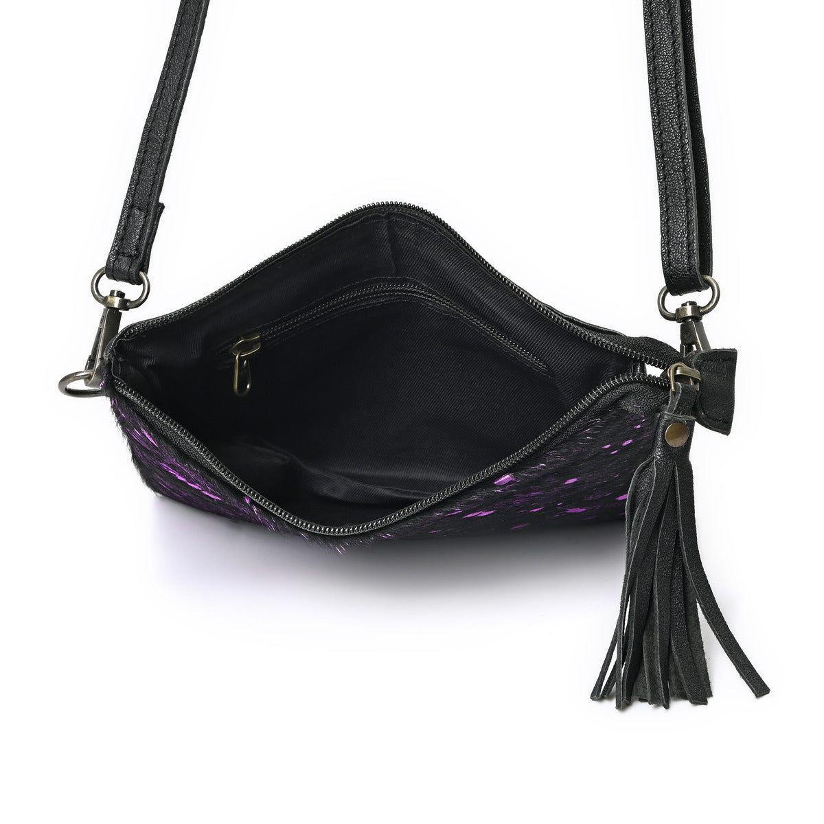 Ruby Cowhide Mini Cross Body Bag