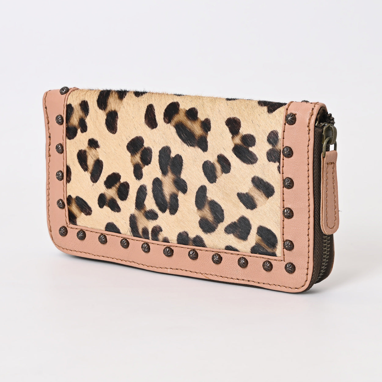 Hangon Pink Cowhide Wallet