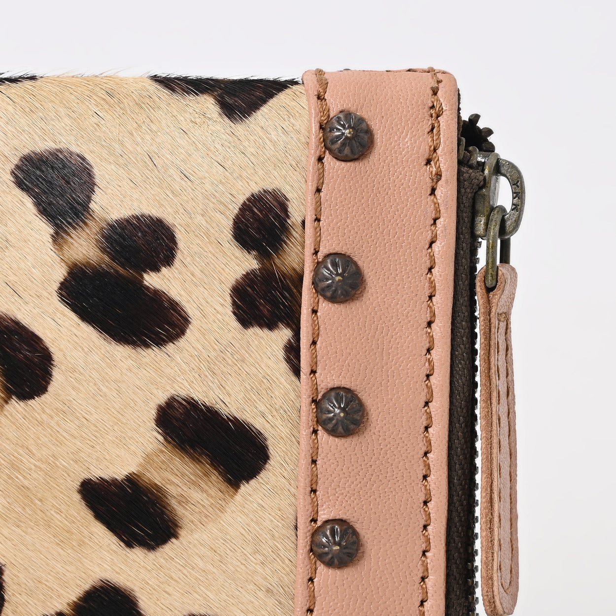Hangon Pink Cowhide Wallet