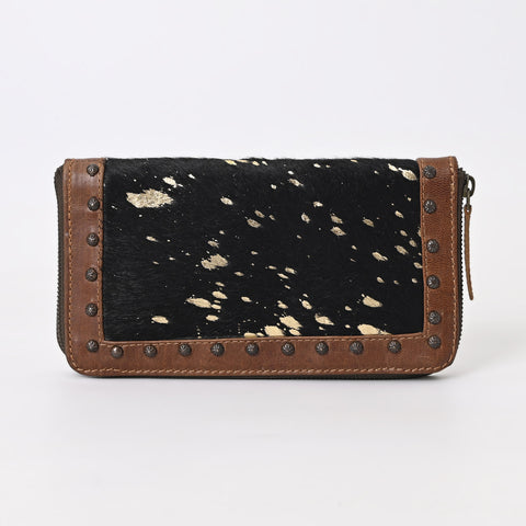 Hangon Black Cowhide Wallet